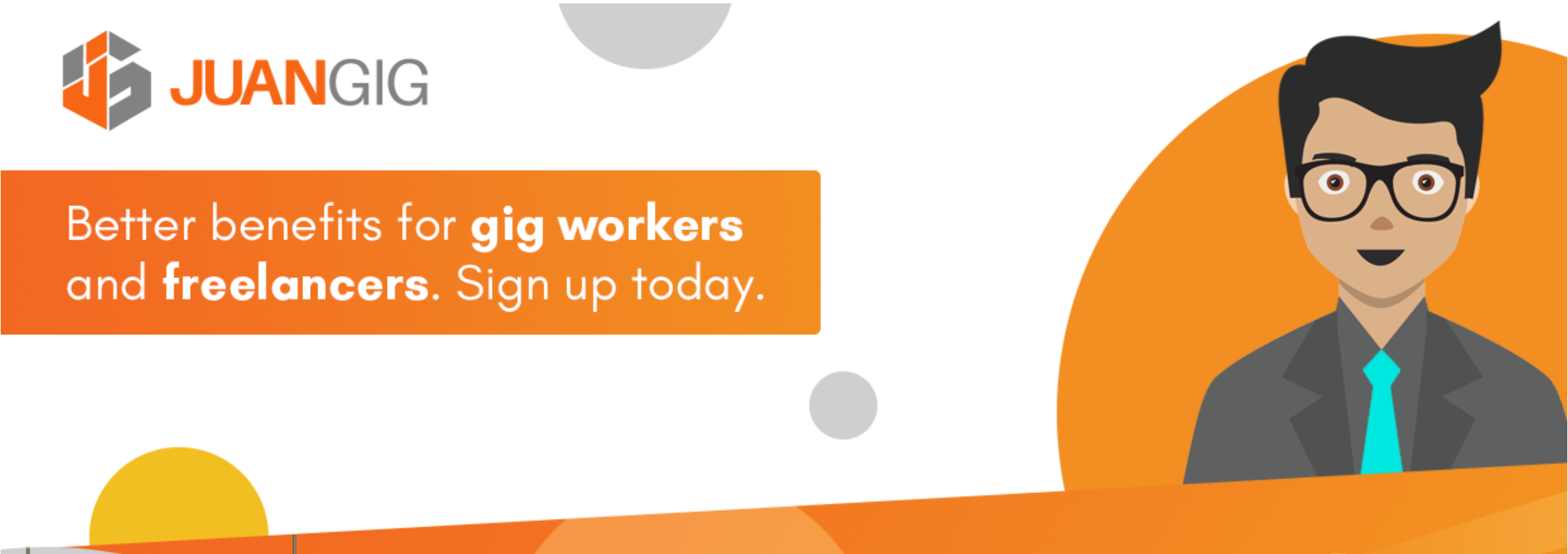 Better benefits for gig workers and freelancers. Sign up today.